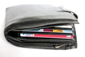 man's wallet