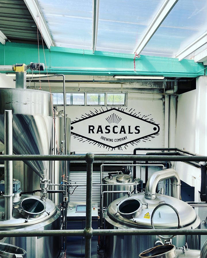The brewery, some pints, a live Beer Ladies Podcast event, and the bar at Rascals