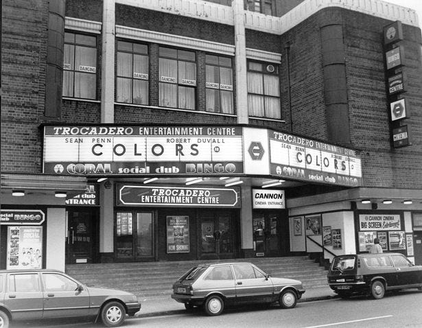 In 1988, the Gaumont cinema, in London Road, was the only commercial cinema in Derby