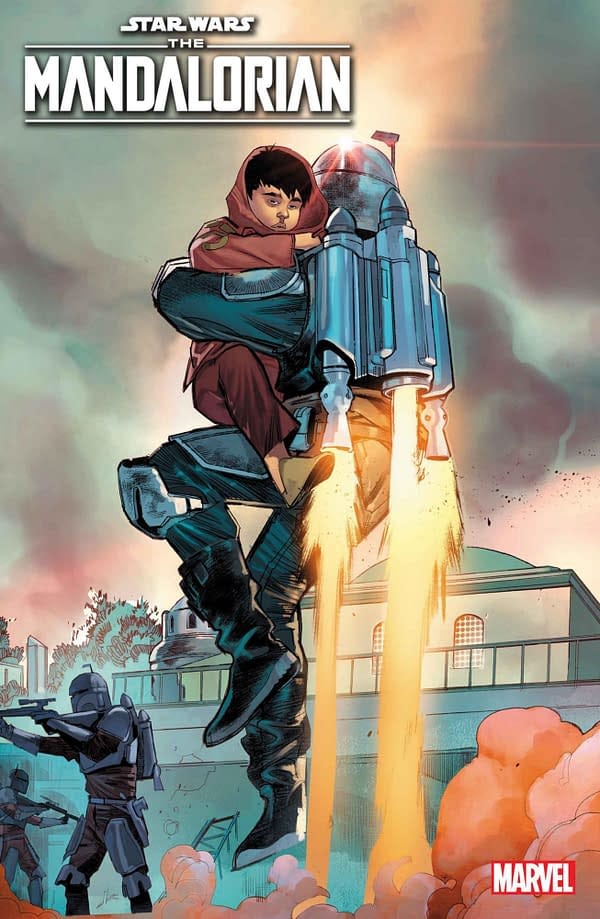 Cover image for STAR WARS: THE MANDALORIAN #8 SARA PICHELLI COVER