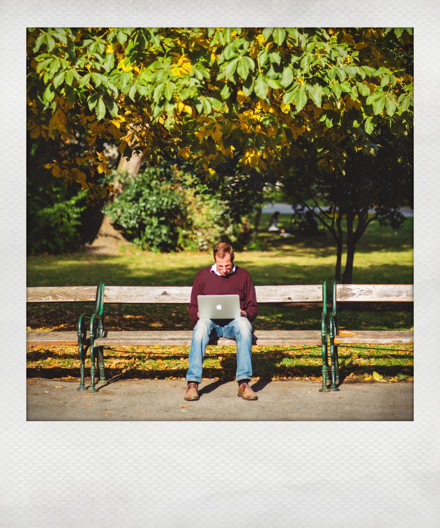 We don’t always have the luxury of working in a neutral, colour-balanced environment — although it’s pleasant to be outside!