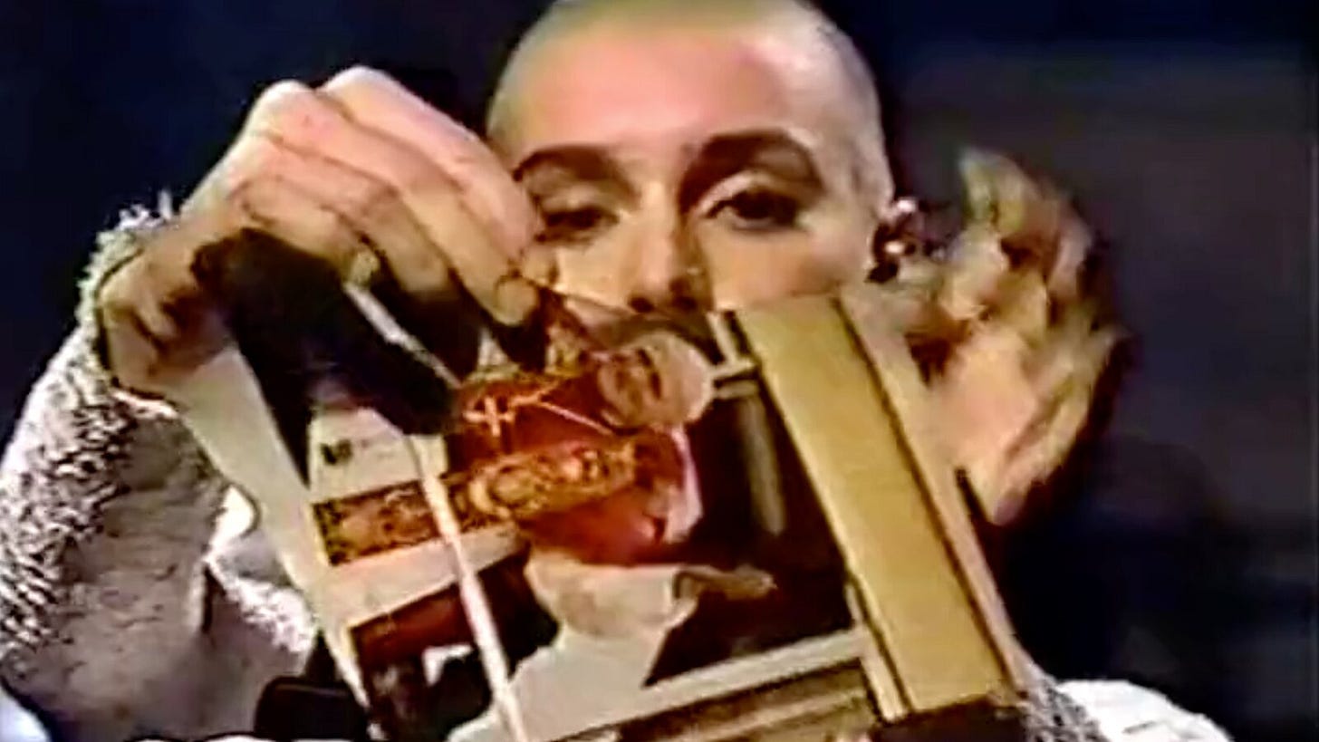 The Night Sinead O'Connor Took on the Pope on 'SNL' - The New York Times