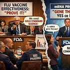 FDA Demands Big Pharma “Prove” Flu Vaccines Work—While Refusing to Answer If mRNA Products Are Gene Therapy