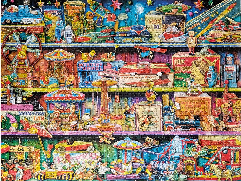 Big Ben Milton Bradley Toy Wonderama Jigsaw Puzzle Big Ben Milton Bradley Toy Wonderama Jigsaw Puzzle