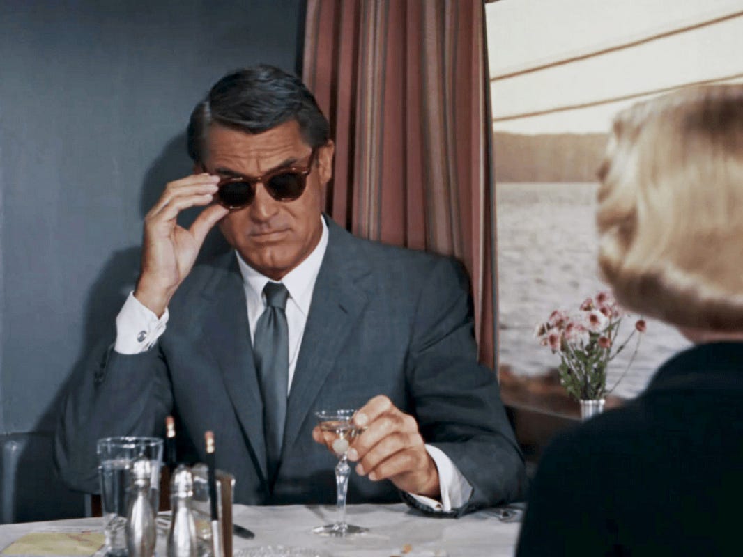 A Guide to Mid-Century Monochrome: Cary Grant in North by Northwest |  Thomas Mason