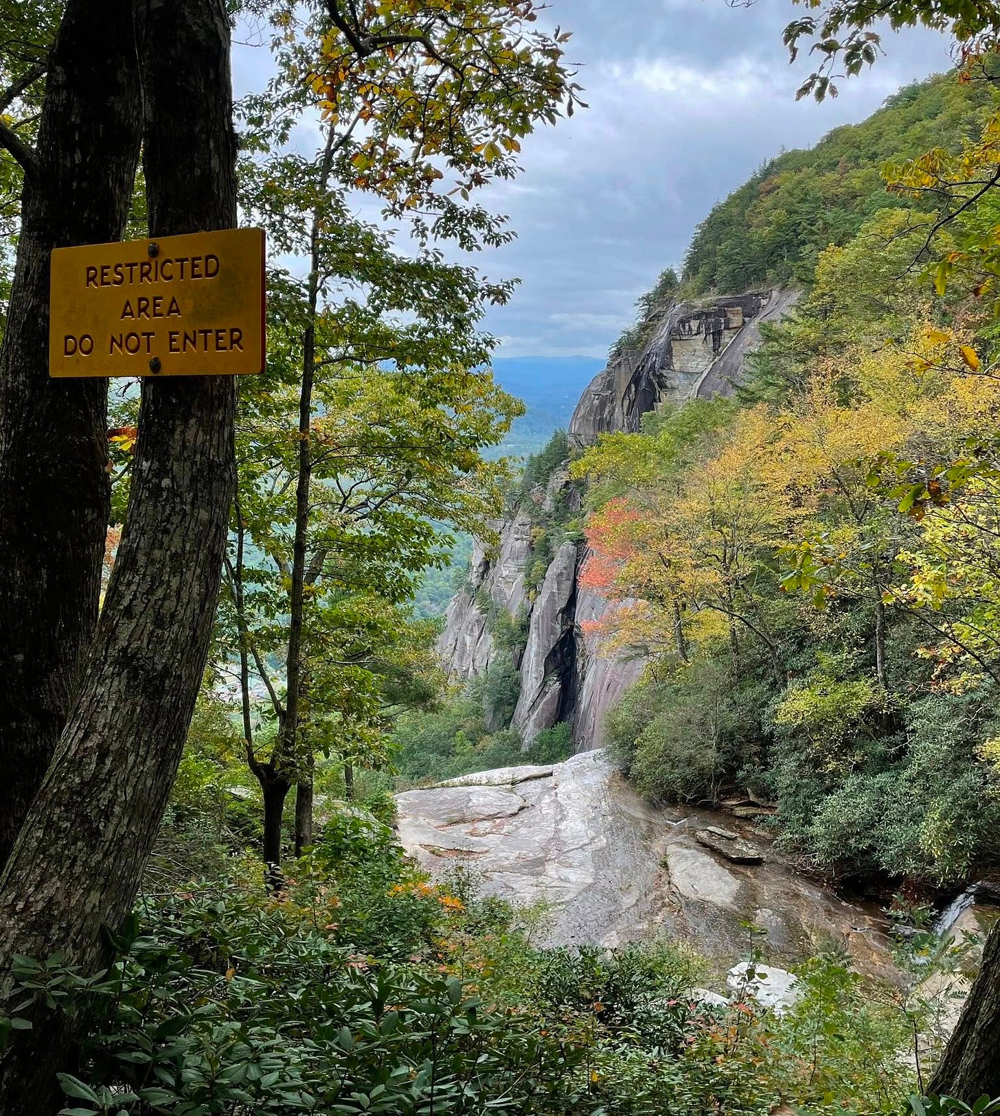 May be an image of mountain and waterfall