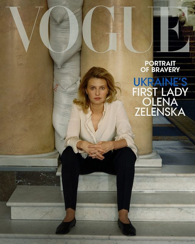 Controversial Vogue Profile of Ukraine's First Lady Is a