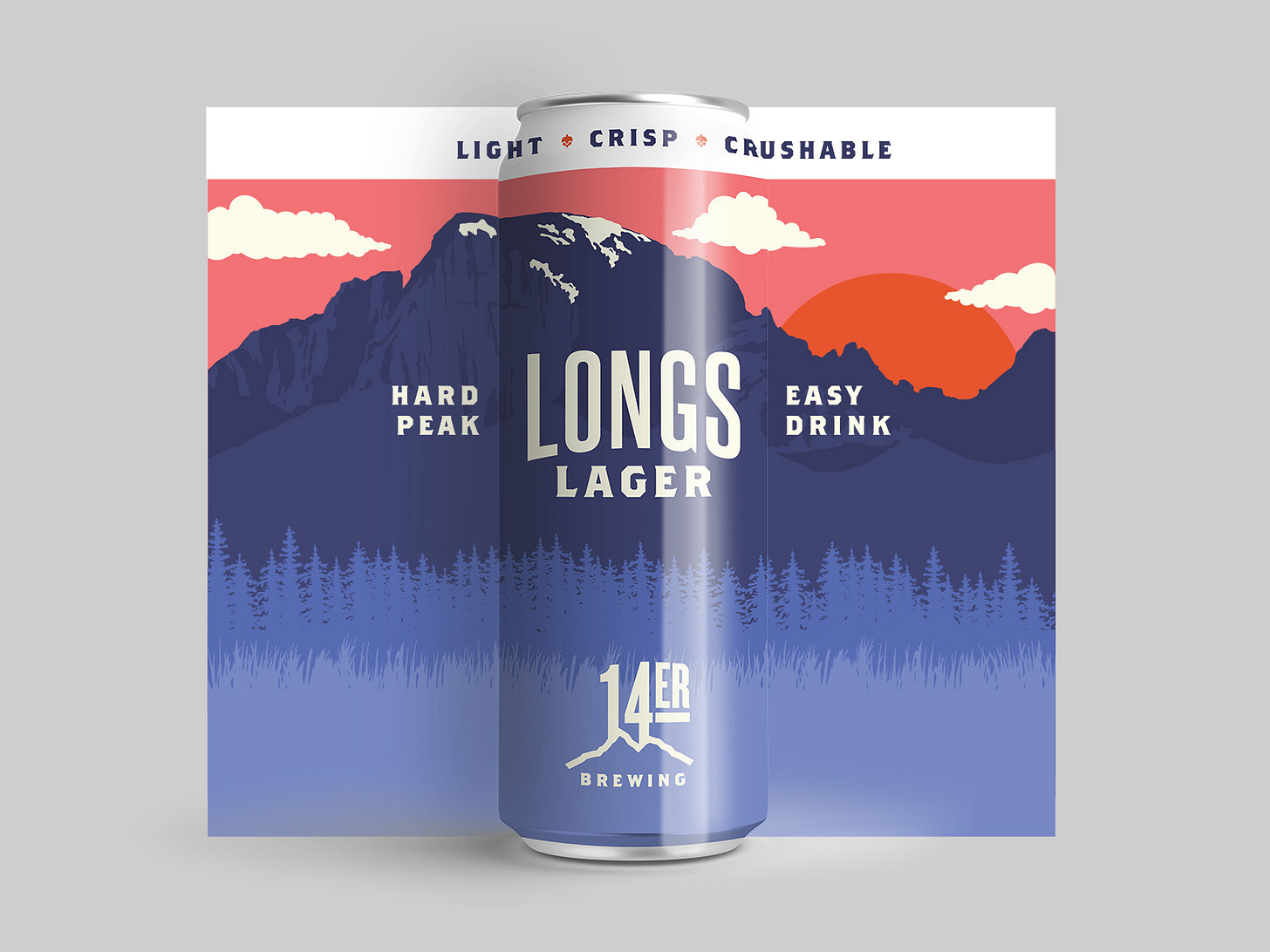 Longs Lager by Shane Harris on Dribbble