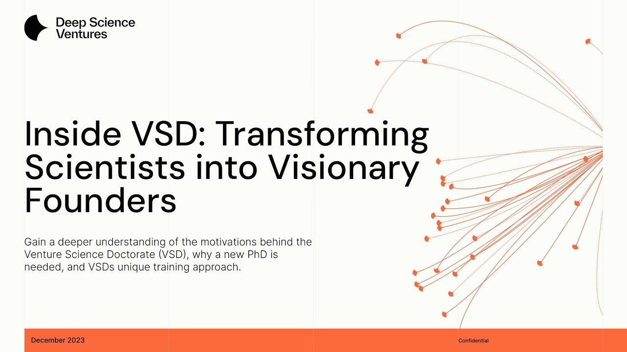 Inside the Venture Science Doctorate: Transforming Scientists into Visionary Founders - YouTube Inside the Venture Science Doctorate: Transforming Scientists into Visionary Founders - YouTube