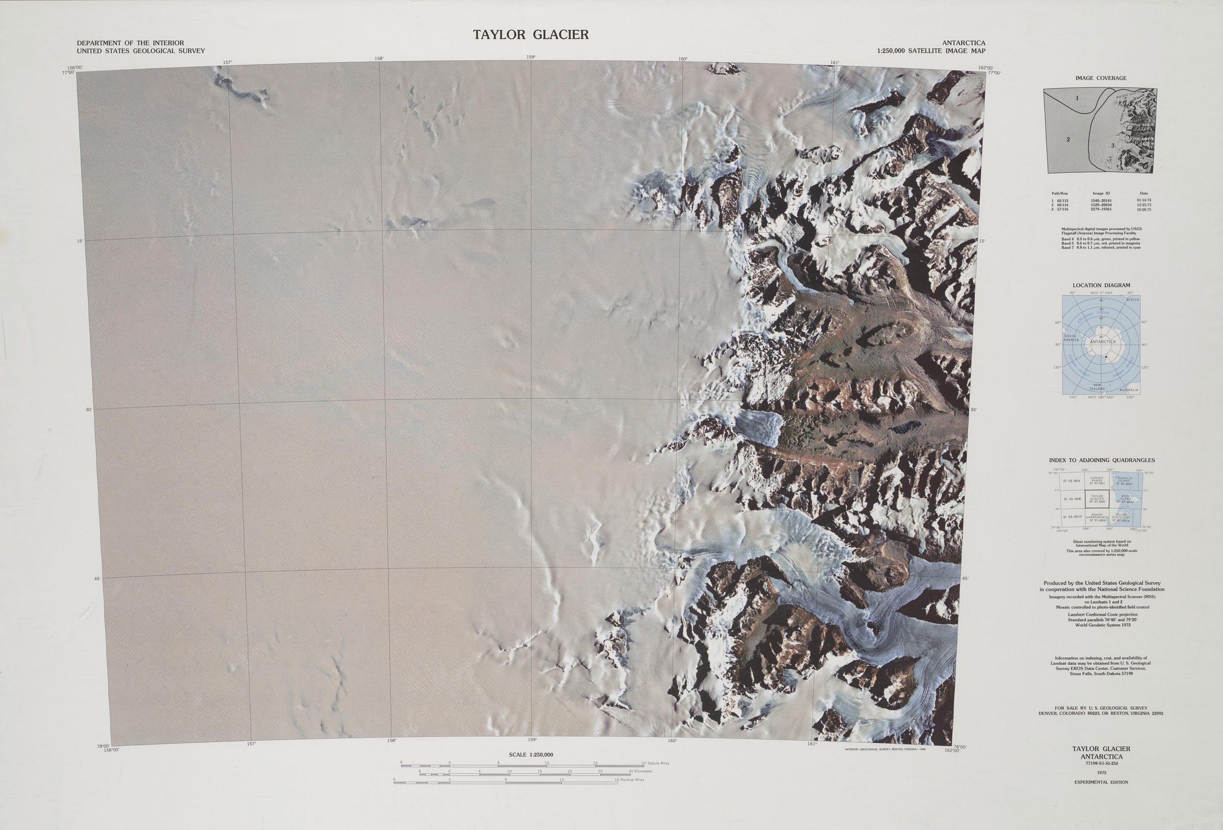 Taylor Glacier, Antarctica