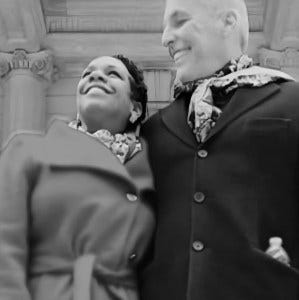 NYC Councilwoman Kamillah Hanks and Kevin Barry Love