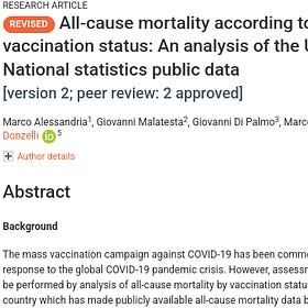 Another Study Confirms Deaths Are Soaring Among Covid-Vaccinated 