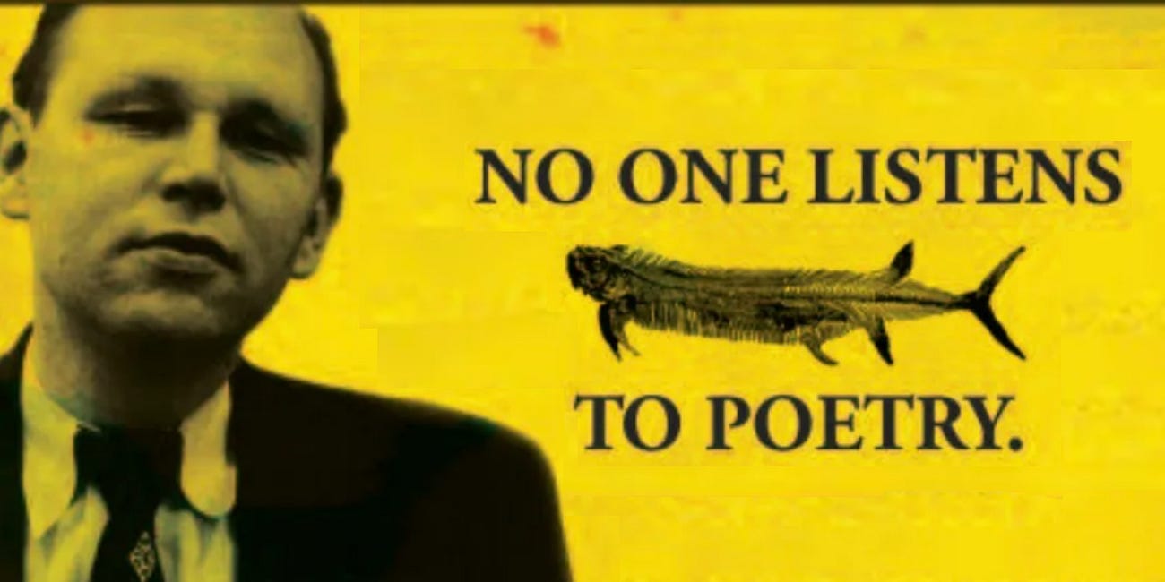 No One Listens to Poetry: A Reading: A Review