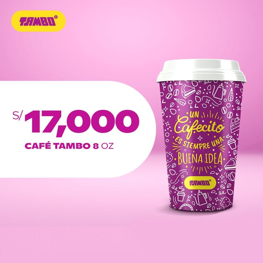Tambo promociona café a 17,000 soles y usuarios lo trolean: "Viene con un  carro o qué"