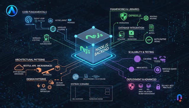 Top JavaScript Backend Interview Questions for MNCs (2026 Edition)