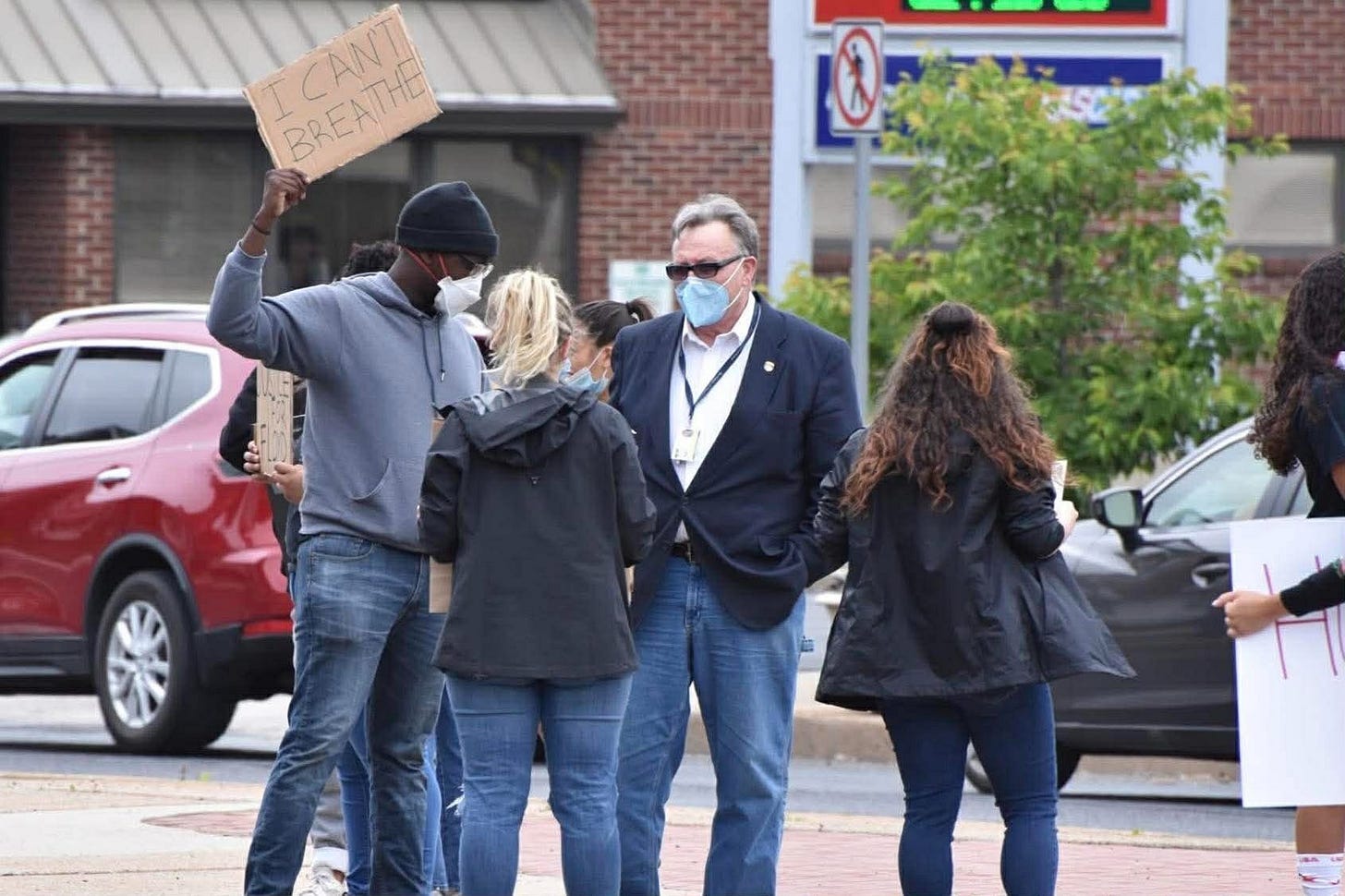 Quakertown ICE protest brings scrutiny to police chief's unusual dual role and social media posts Quakertown ICE protest brings scrutiny to police chief's unusual dual role and social media posts
