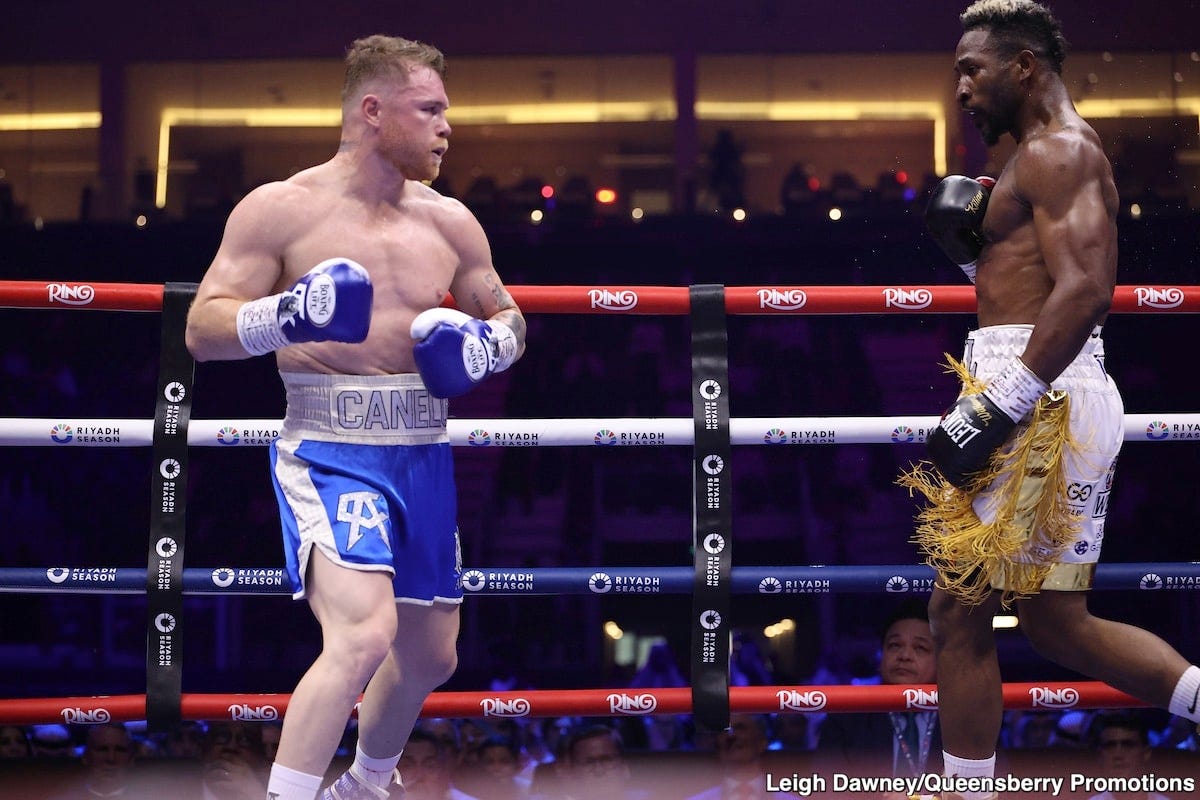 Image: Tonight's Live Results: Canelo vs. Scull - From Riyadh