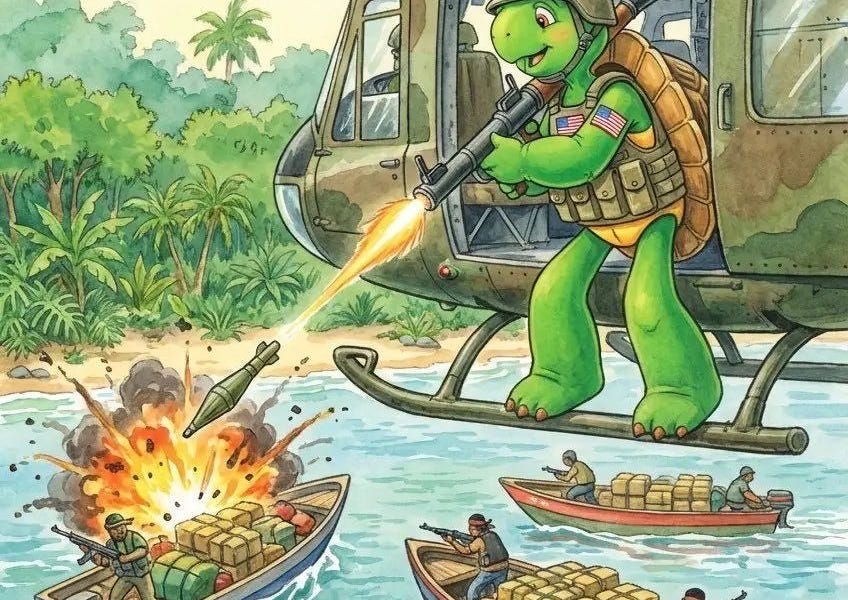 Franklin Commits Atrocities At Sea