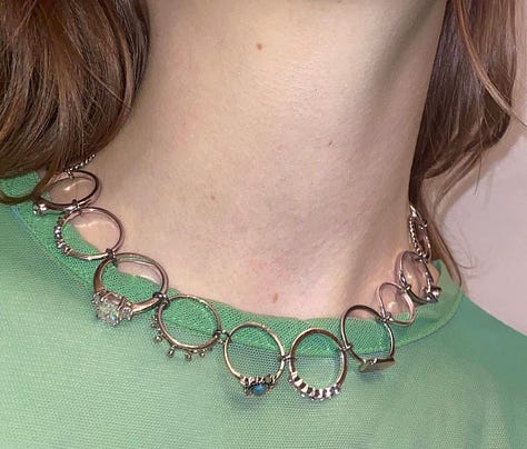 Marland Backus Upcycled jewelry trend