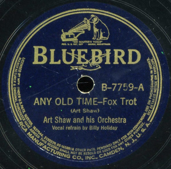 Any Old Time / Back Bay Shuffle, Primary, 1 of 2