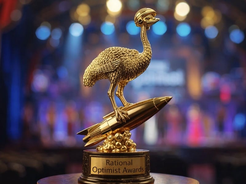 Rational Optimist Awards part 2!