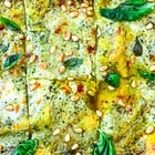 pesto lasagne from the italian riviera