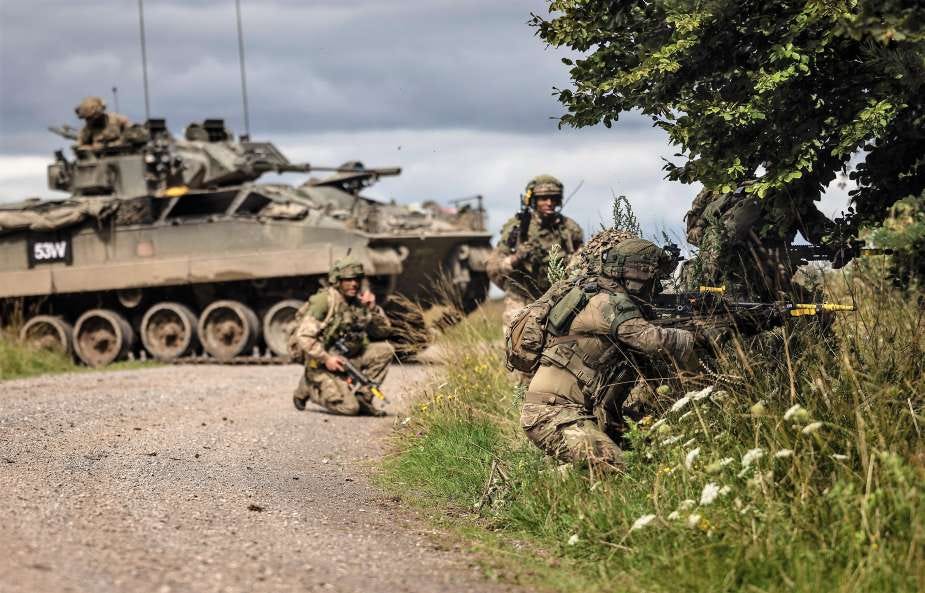 Lessons identified from Ukraine war shapes British Army exercise Iron  Cyclone