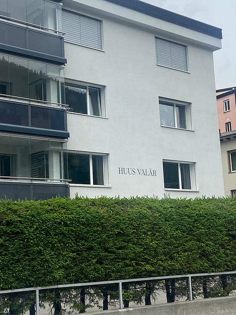 Pictures of Davos as walk along the streets