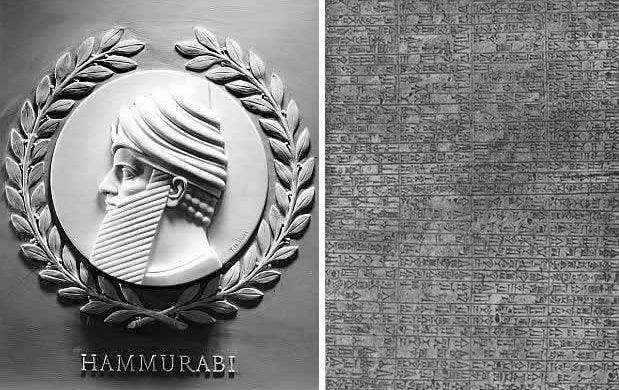 Hammurabi’s code & Rule of law—"an eye for an eye."