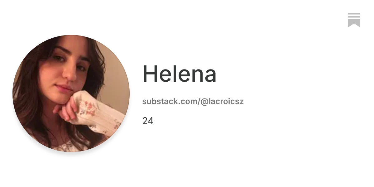 Helena | Substack