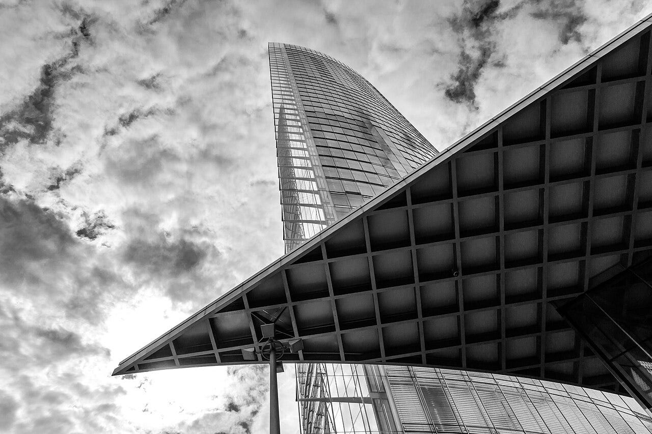 Post Tower , Bonn , North Rhine-Westphalia , Germany The Post Tower is the tallest building in Bonn and a landmark of the modern federal district. After the parliament and government moved to Berlin , Bonn developed into the headquarters of internati