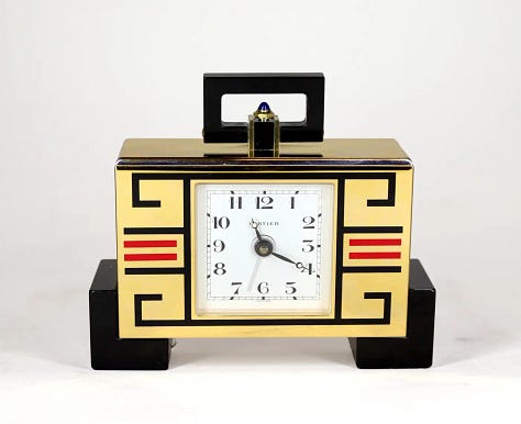 a range of vintage alarm clocks