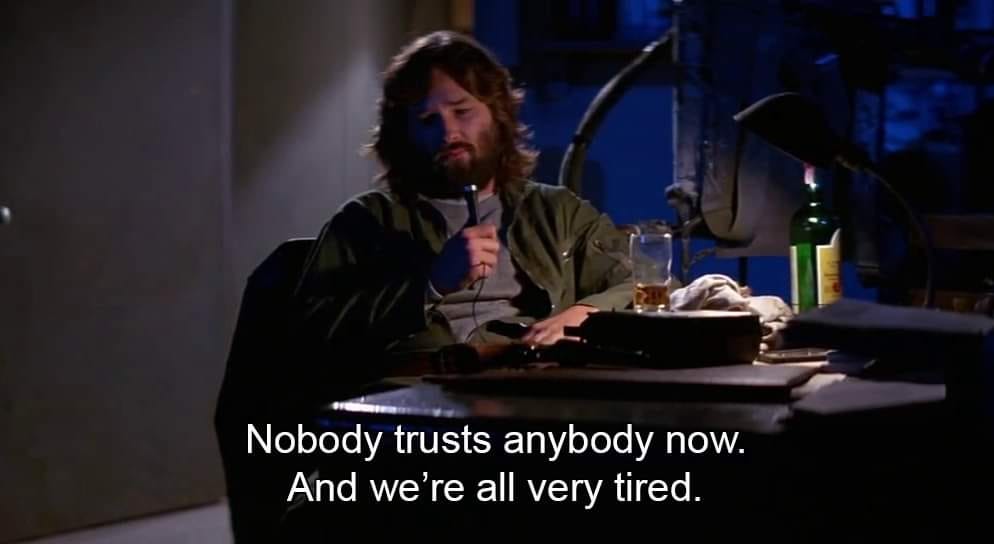 The Thing (1982) : r/MovieQuotes