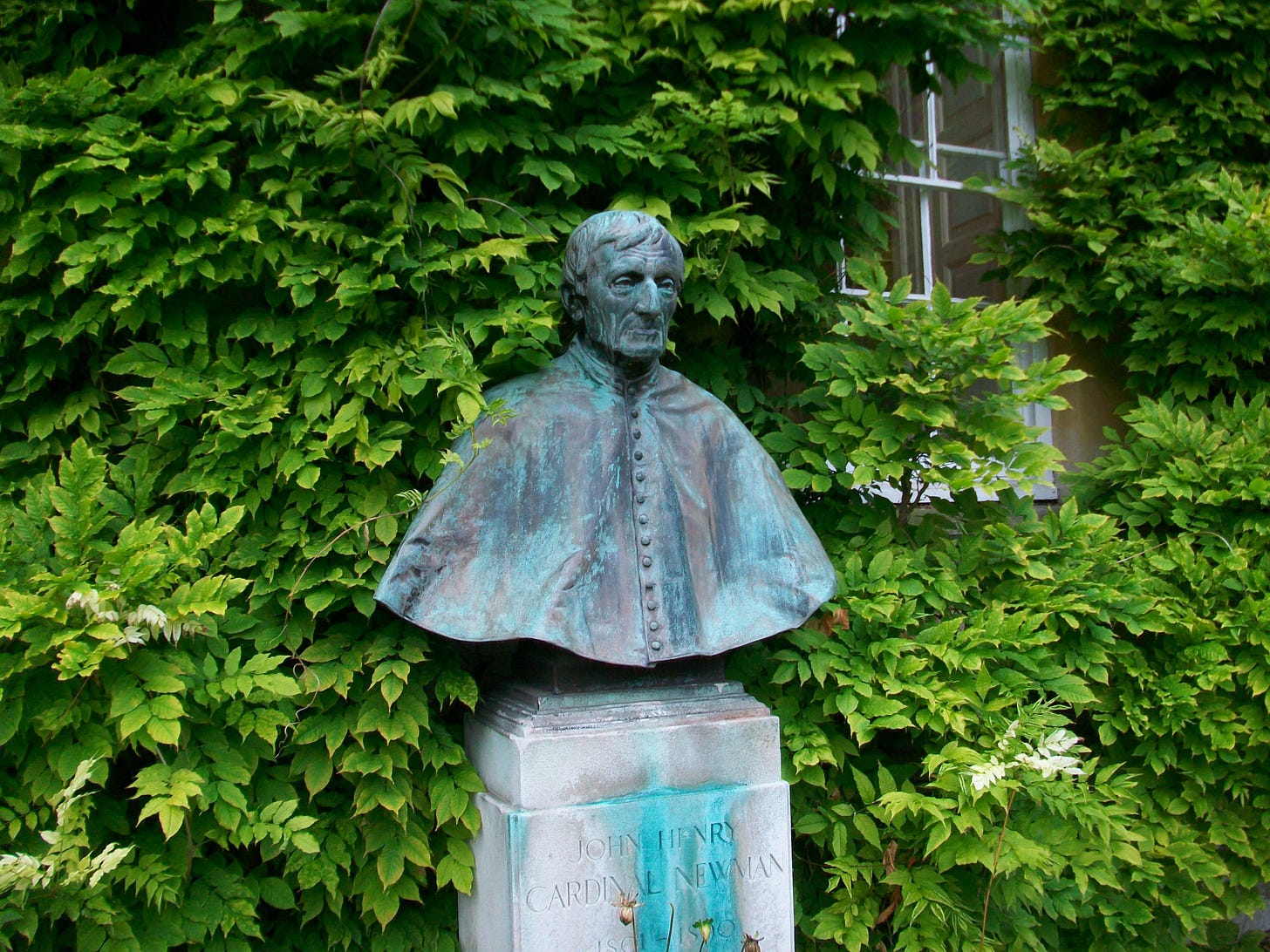 File:Bust of Cardinal Newman, Trinity College, Oxford.jpg - Wikimedia  Commons