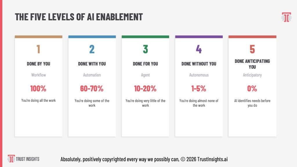 Five Levels of AI - Overview