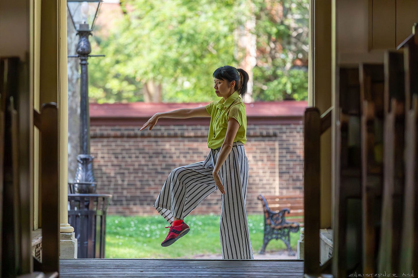 A scene from The Garden: River's Edge. A scene from The Garden: River's Edge.