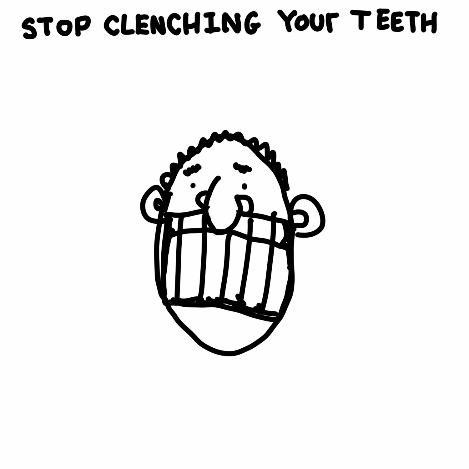 How to Relax - by Avi Steinberg - Steinbergdrawscartoons, image size:1500x1500