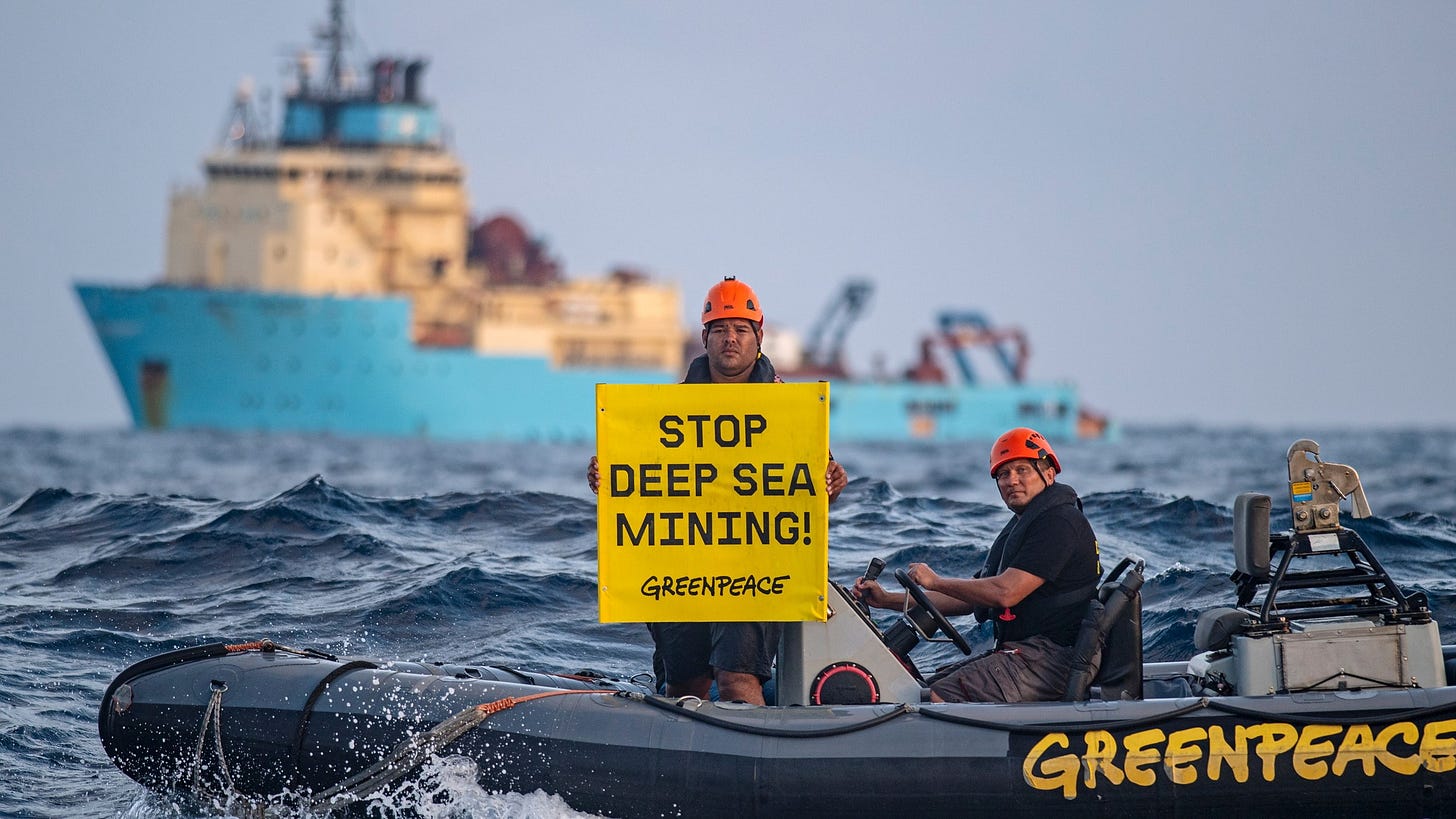 Britain joins nations calling for a ban on deep sea mining Britain joins nations calling for a ban on deep sea mining