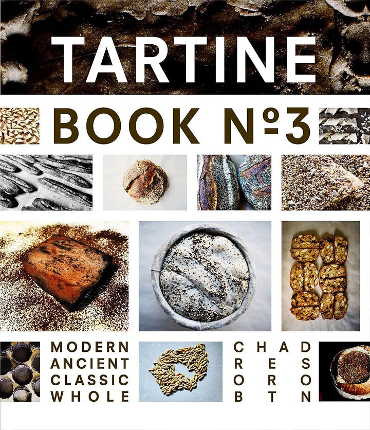 2 cooksbooks, Tartine Bread and Tartine Book 3