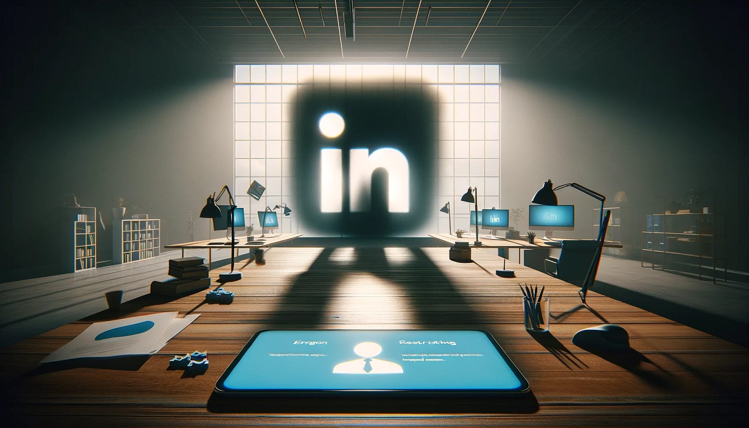 LinkedIn Shadowban