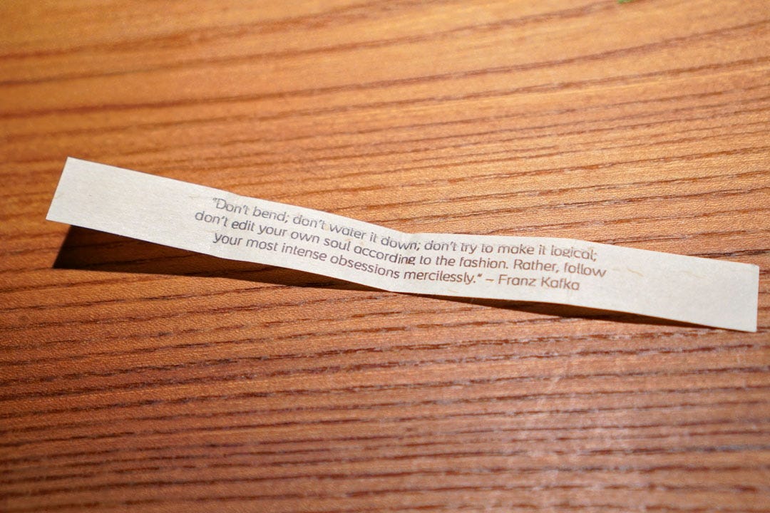 Silver Lake fortune cookie (Fortune)