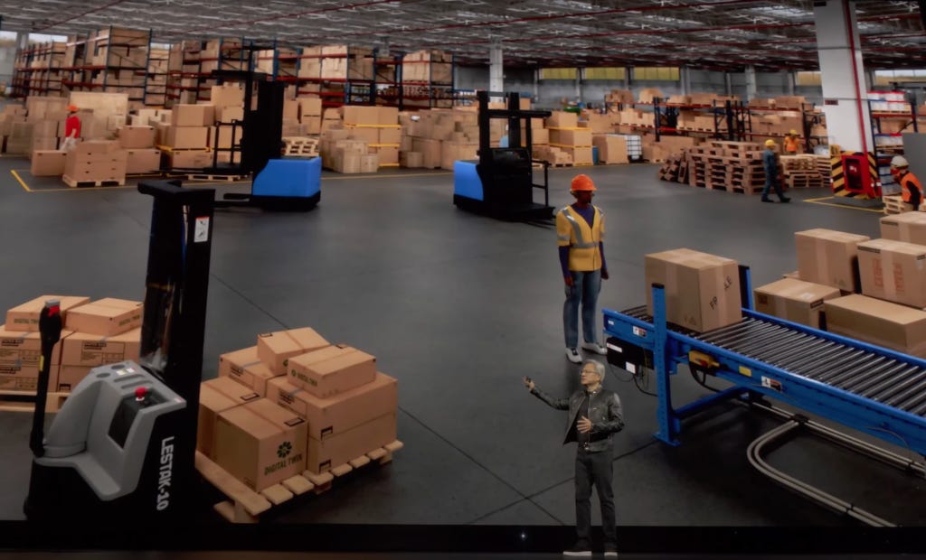 warehouse full of boxes