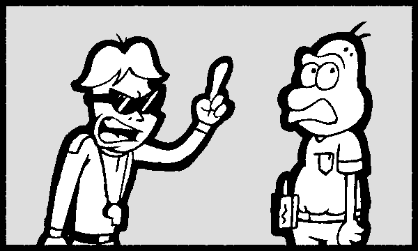 Thoddle arguing with a referee