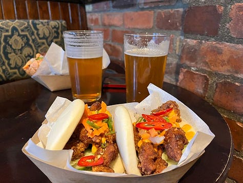 In and out at Hynes' Bar
