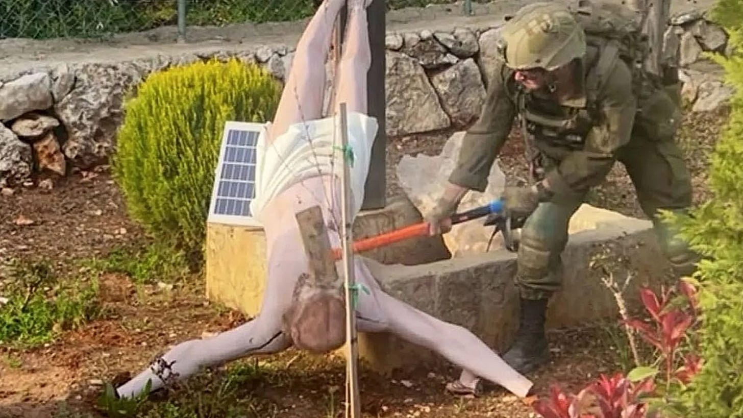 Israeli army jails two soldiers for smashing head of Jesus statue in  southern Lebanon | Euronews