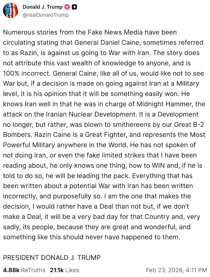 US-Kommandeure: der Krieg gegen Iran ist Teil eines göttlichen Plans für „Armageddon“, während Außenminister Marco Rubio einräumte, dass Israels geplante Angriffe die US-Intervention auslösten, und Donald Trump andeutete, sogar Bodentruppen einsetzen zu können.