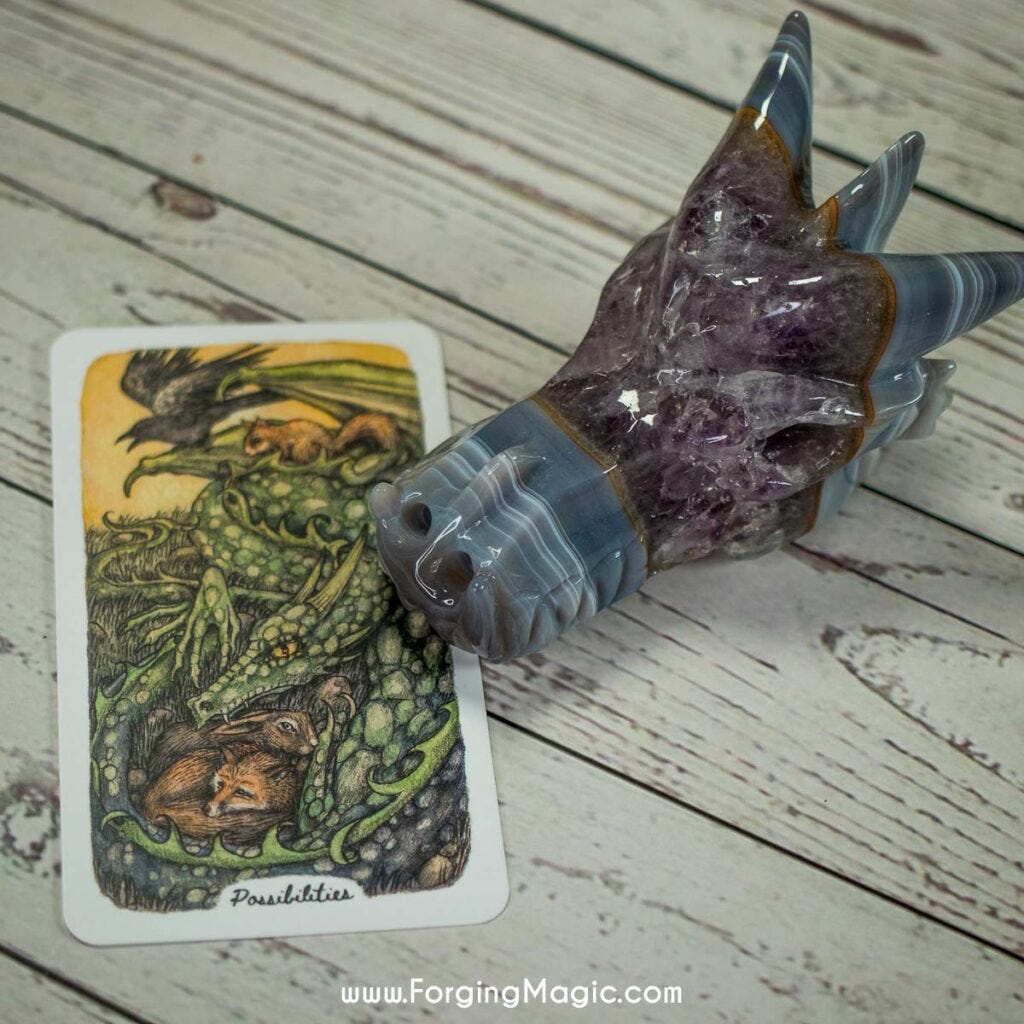 Oak, Ash & Thorn Possibilities Card teasing the second deck, Smoke, Ash & Embers