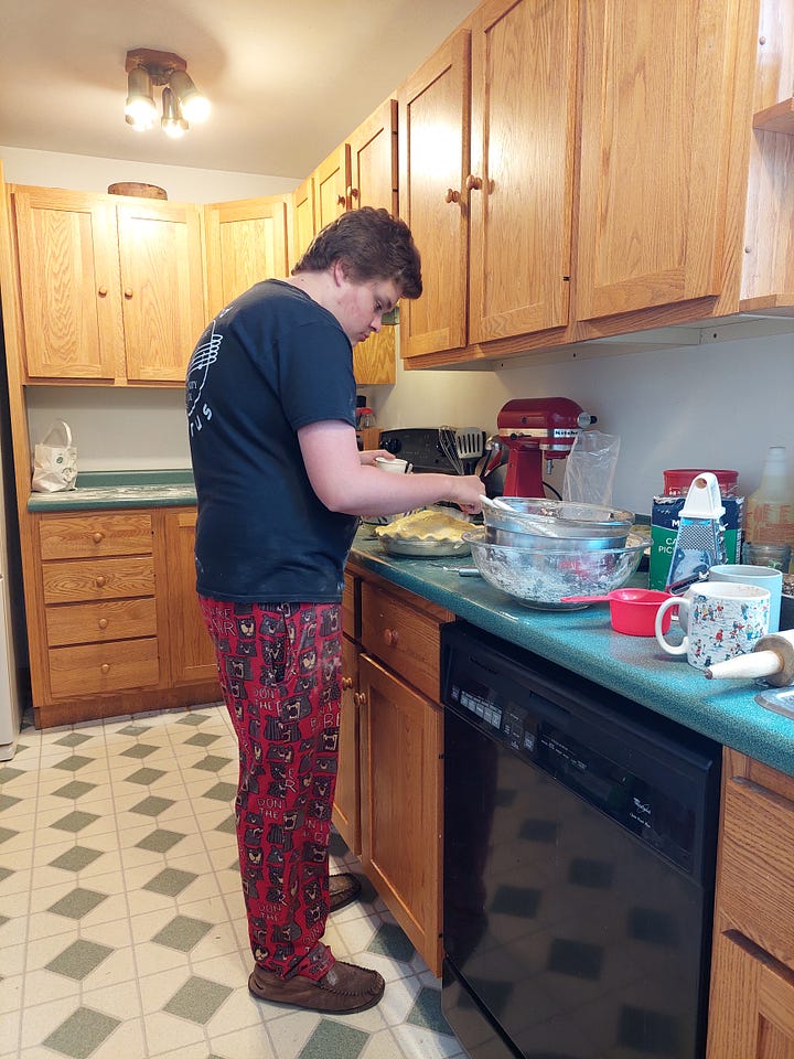 Kids cooking