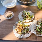 Spiced Turkey Tacos with Herby Slaw