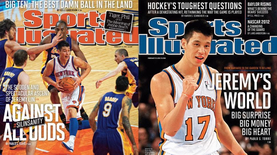 A look back at Jeremy Lin's back-to-back 'Sports Illustrated' covers A look back at Jeremy Lin's back-to-back 'Sports Illustrated' covers